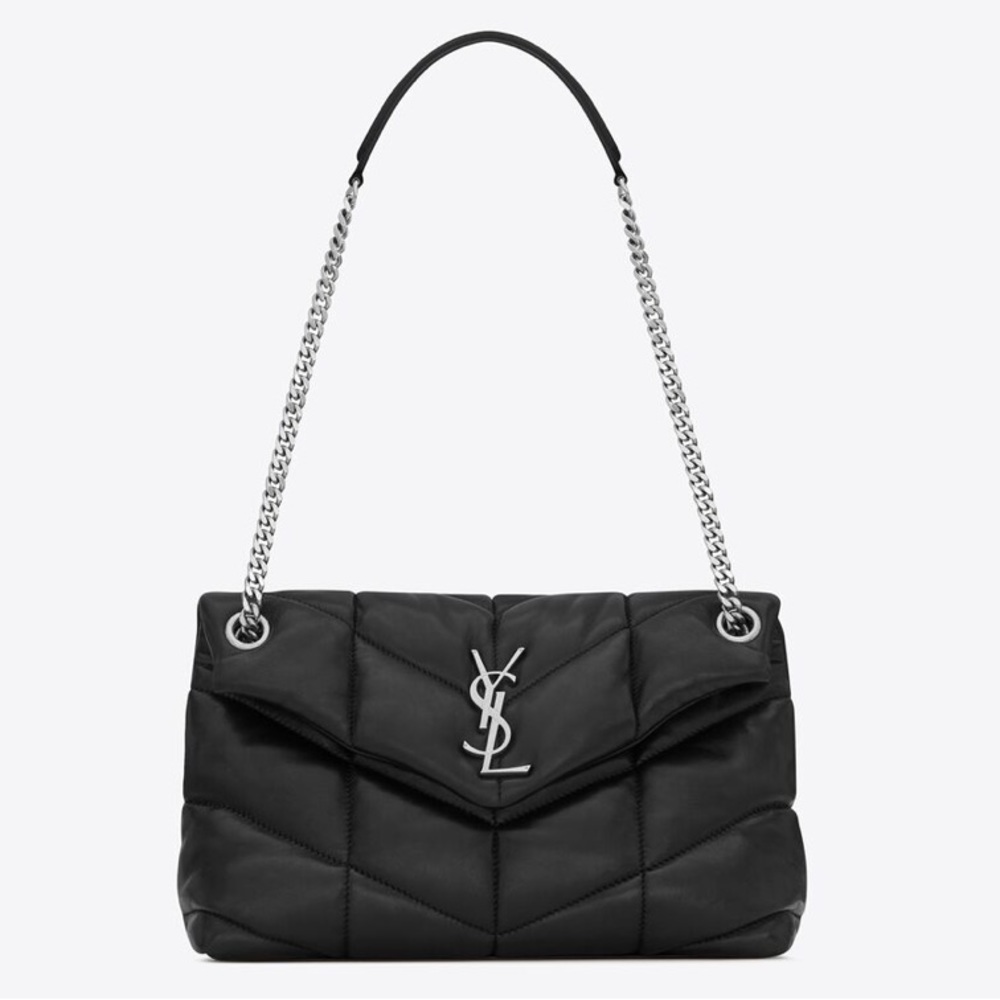 Auth Saint Laurent Small Puffer Bag